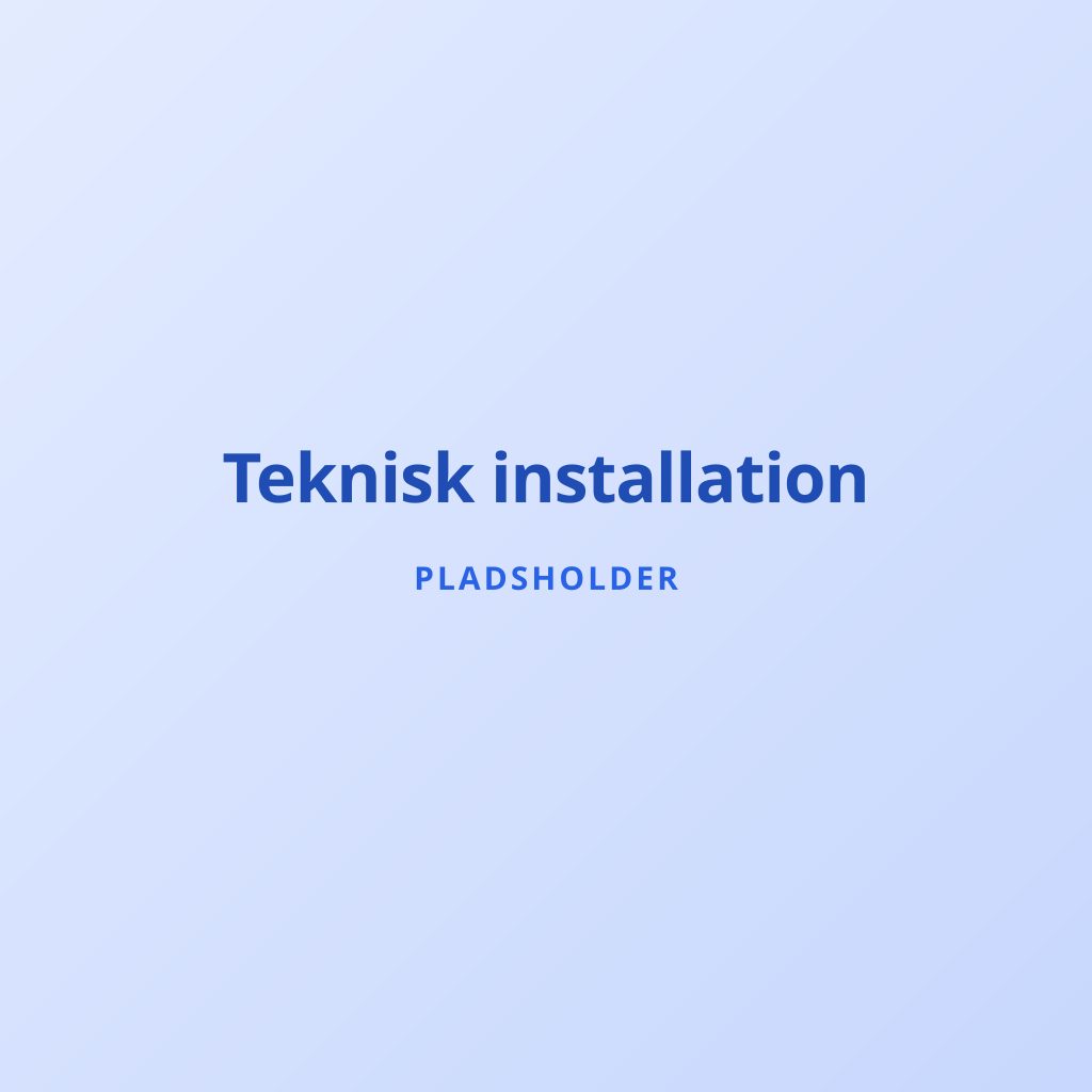 Teknisk installation